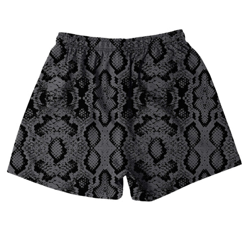 (New) Snakeskin Shorts - Black