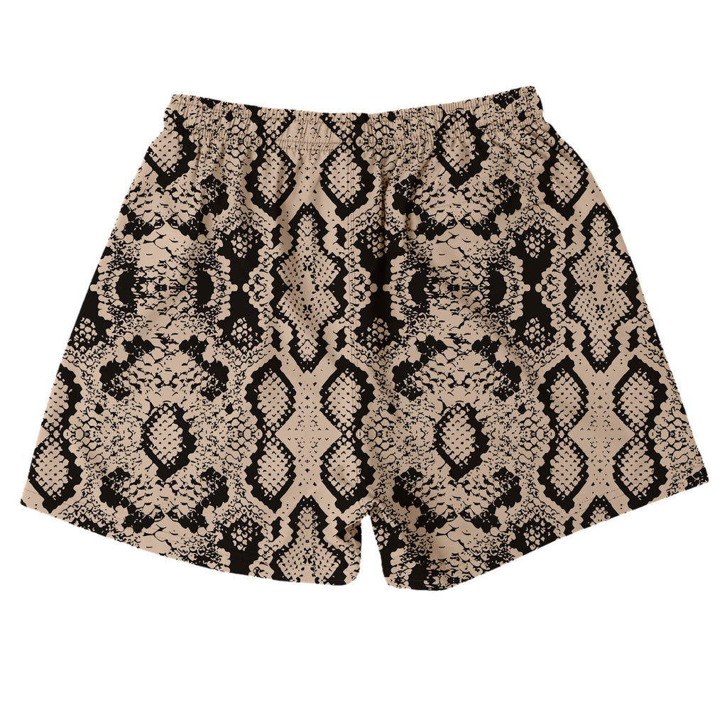 (New) Snakeskin Shorts - Sand