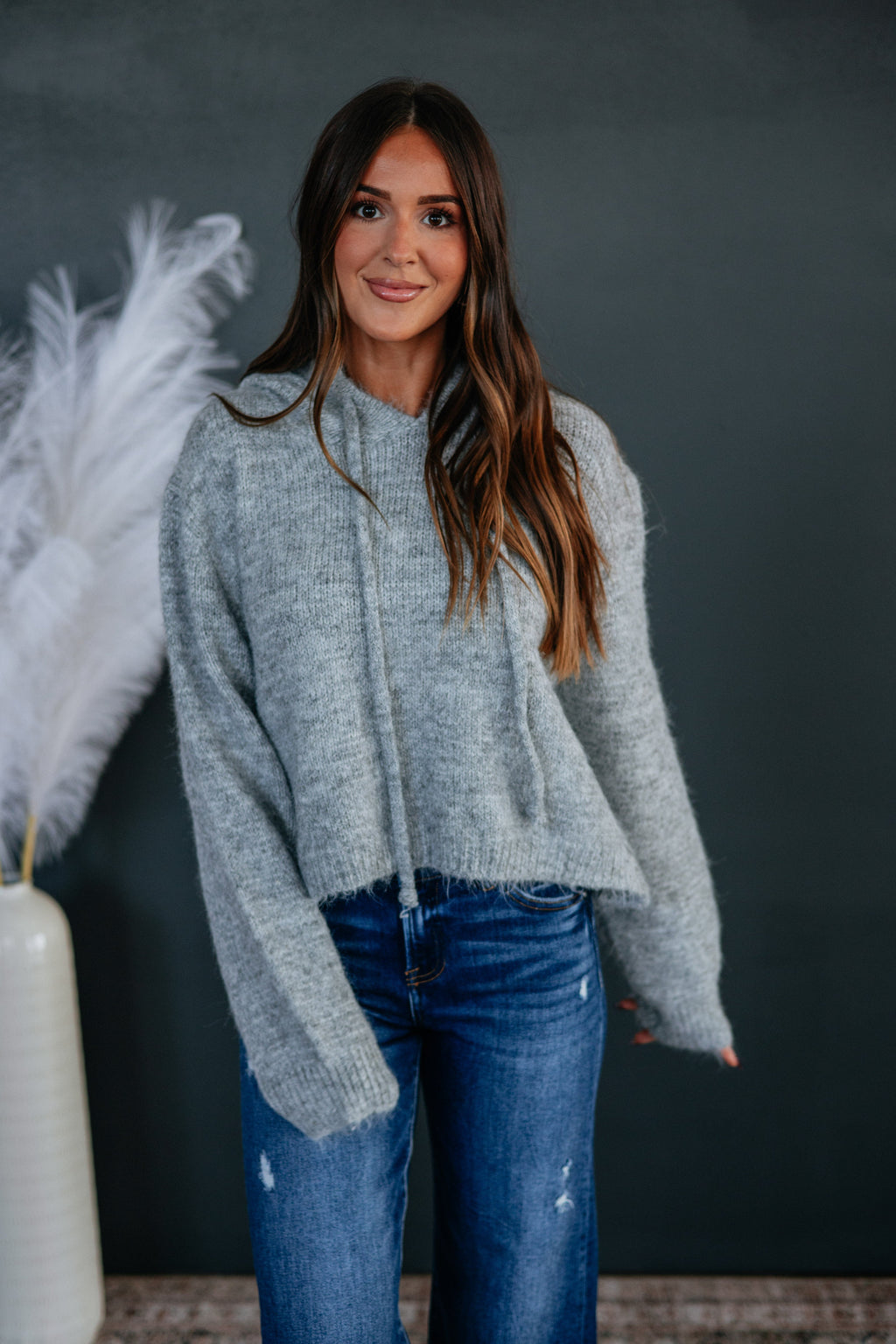 Abigail Knit Hoodie