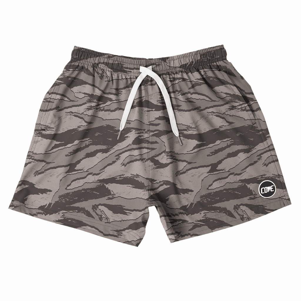 (New) Tiger Camo Shorts - Sand