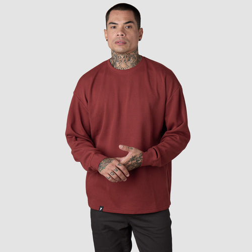 (New) Waffle Knit Thermal - Brick