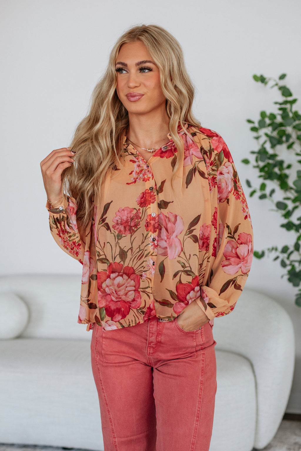 Alana Floral Blouse