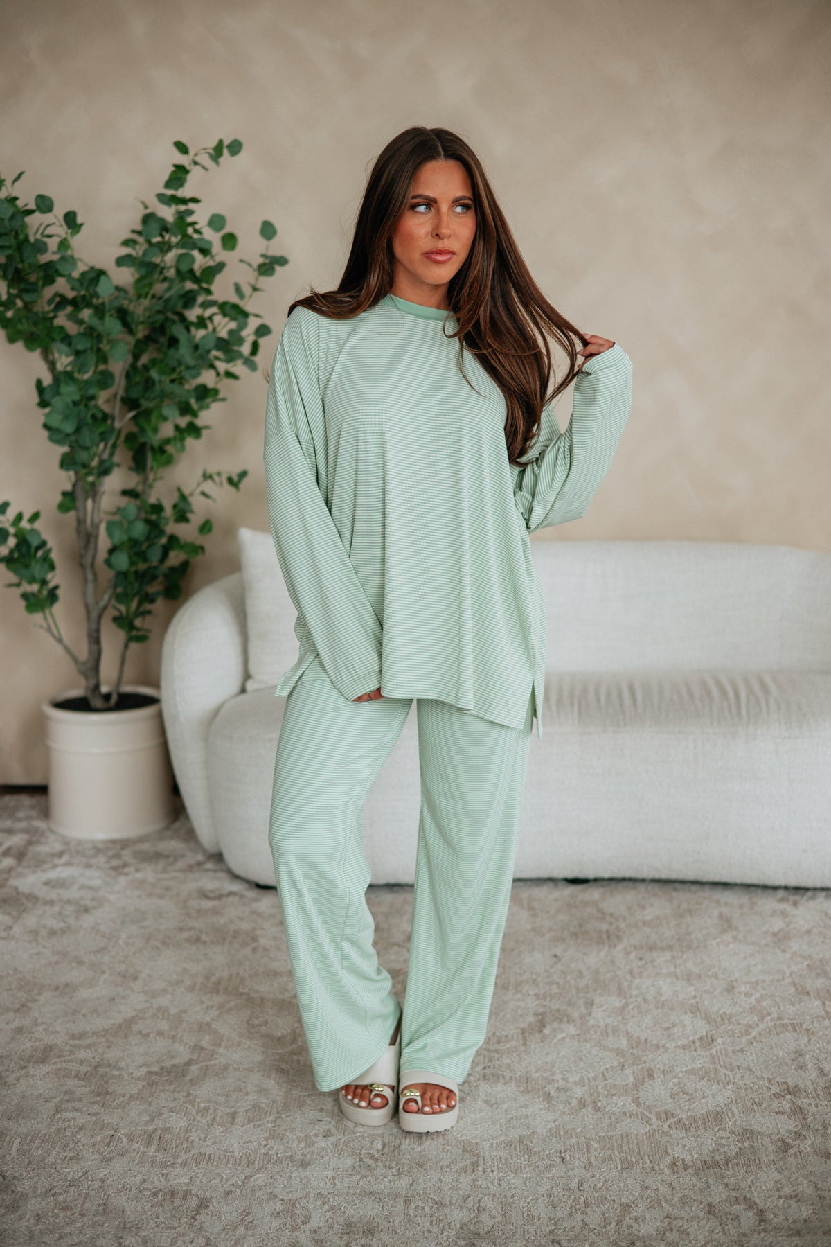 Alexie Striped Pants