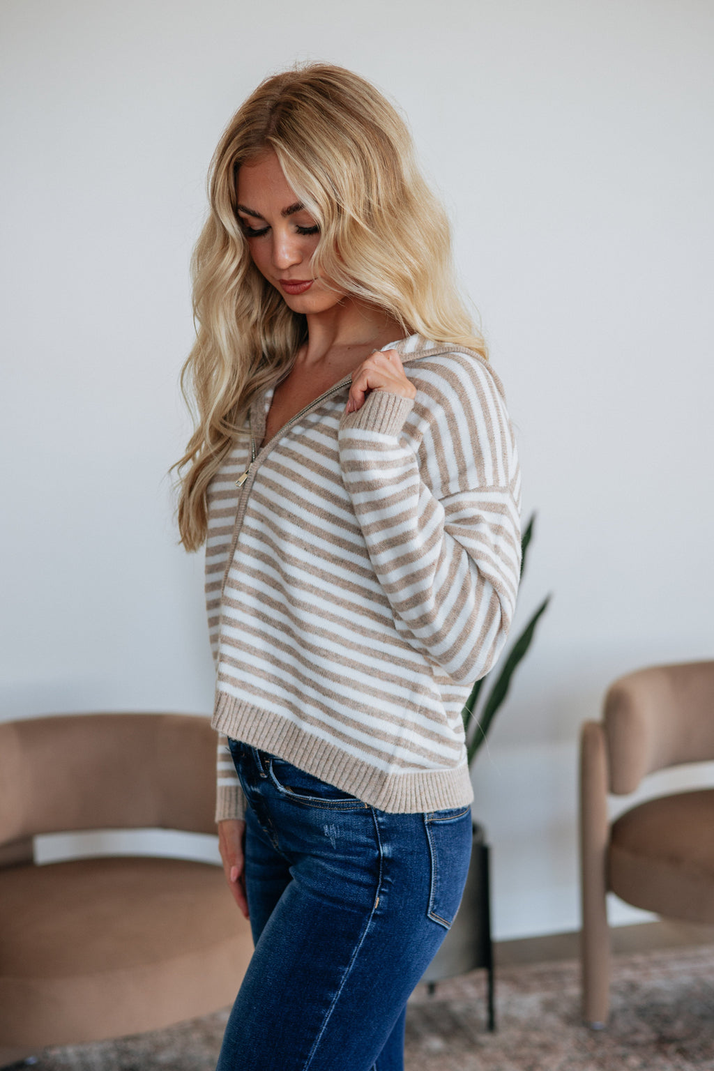 Allie Striped Sweater