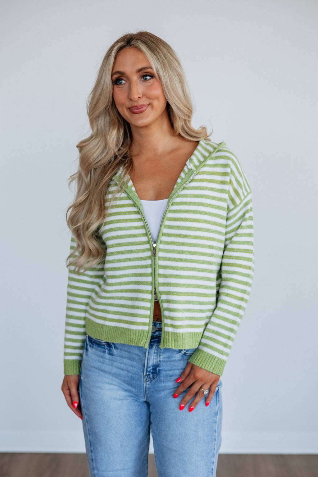 Allie Striped Sweater