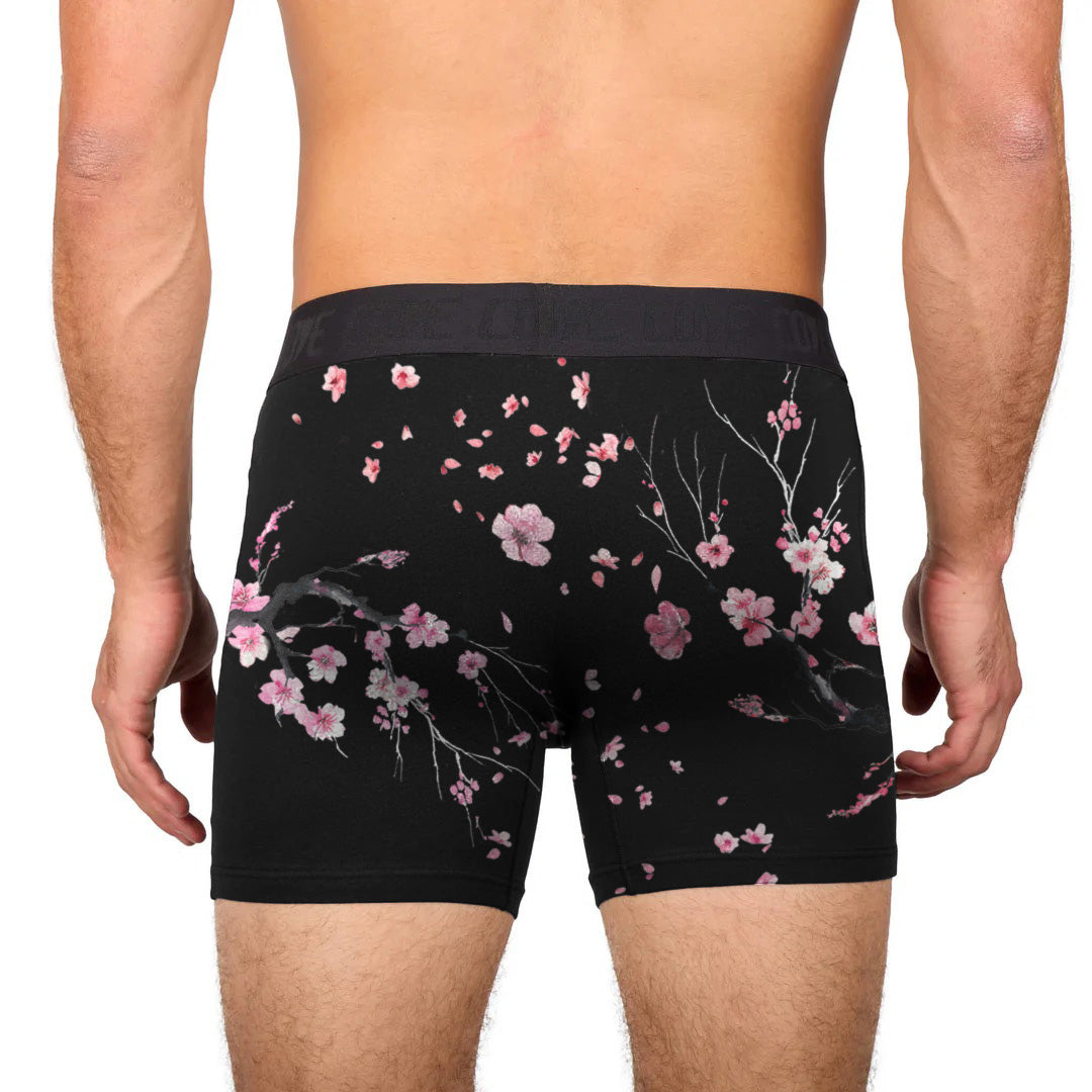Organic Cotton Boxers - Cherry