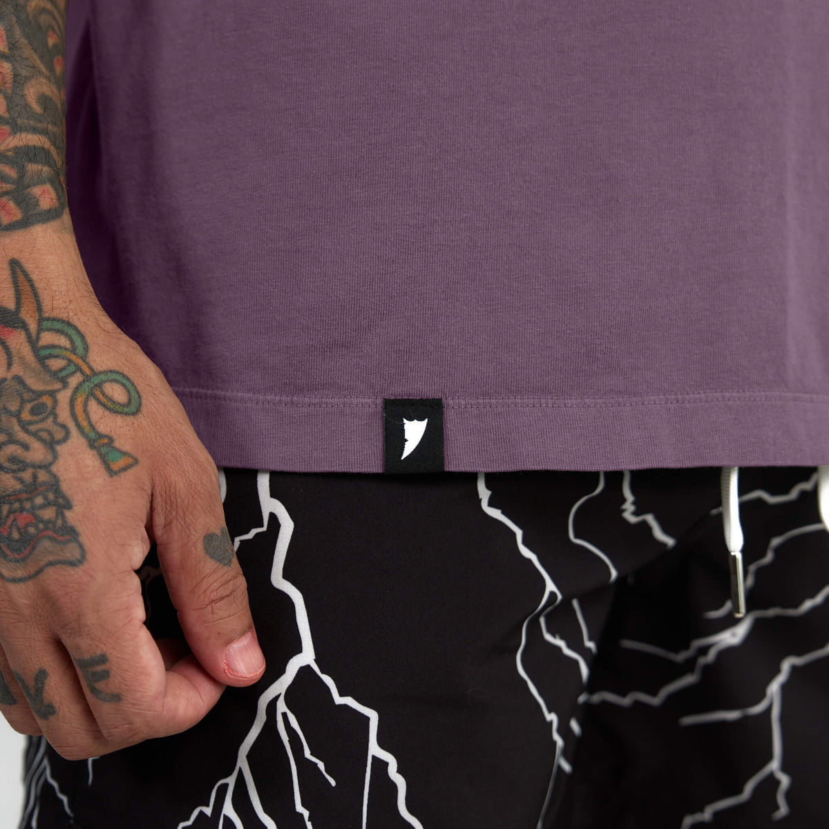 (New) Heavyweight Tee - Plum