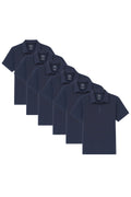 Organic Polo Shirt 6 Pack / Navy