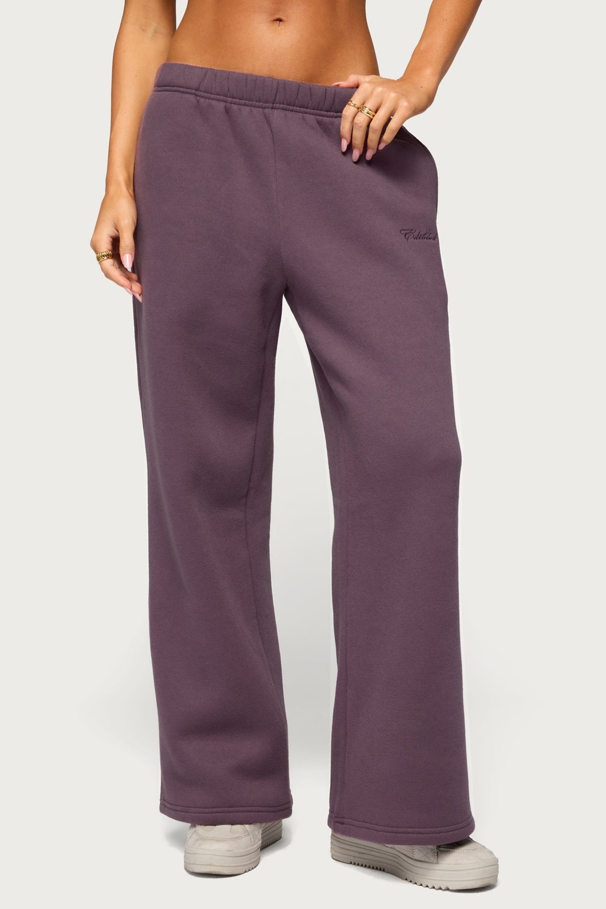 Basic Girl Wide Leg Edikted Sweatpants