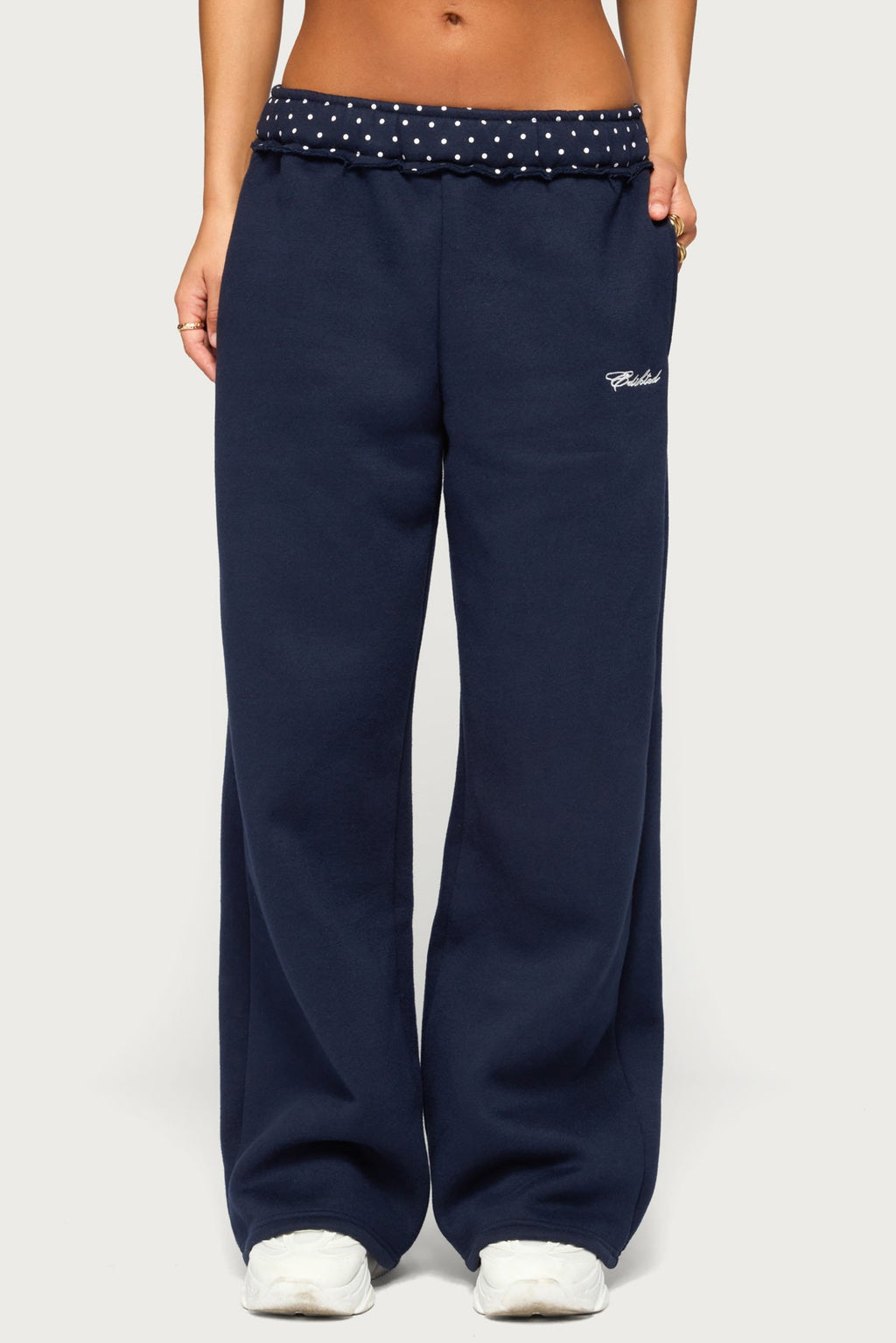 Deila Polka Dot Edikted Sweatpants