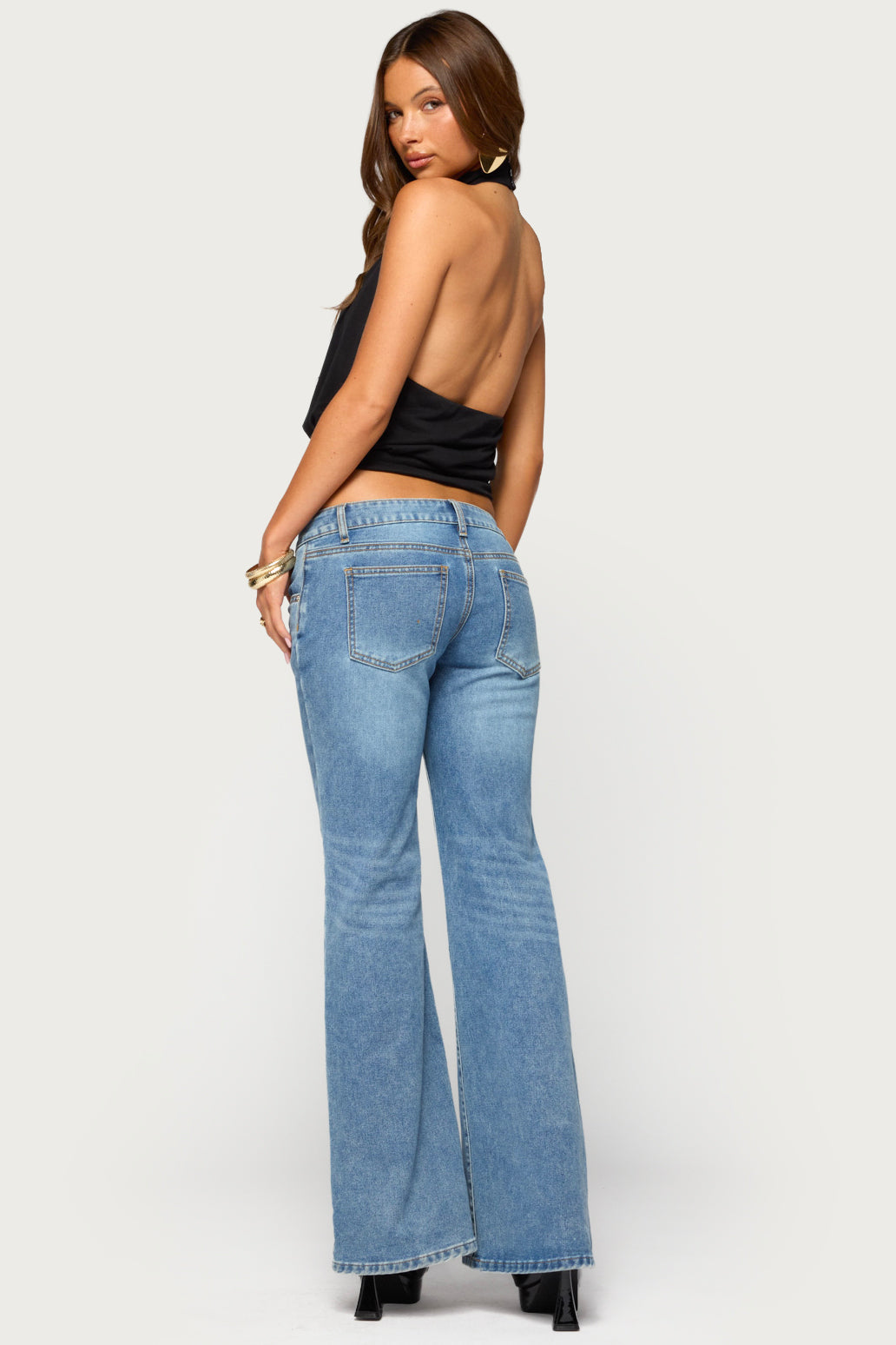 Laeva Backless Halter Top
