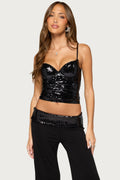 Rockie Sequin Corset