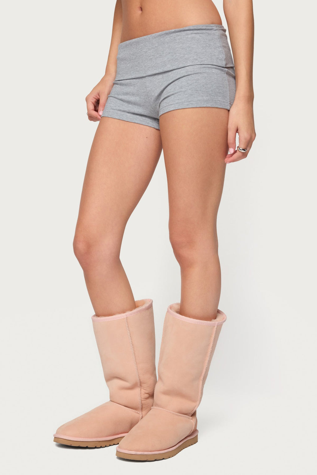 Angel Wings Foldover Shorts