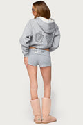Angel Wings Foldover Shorts