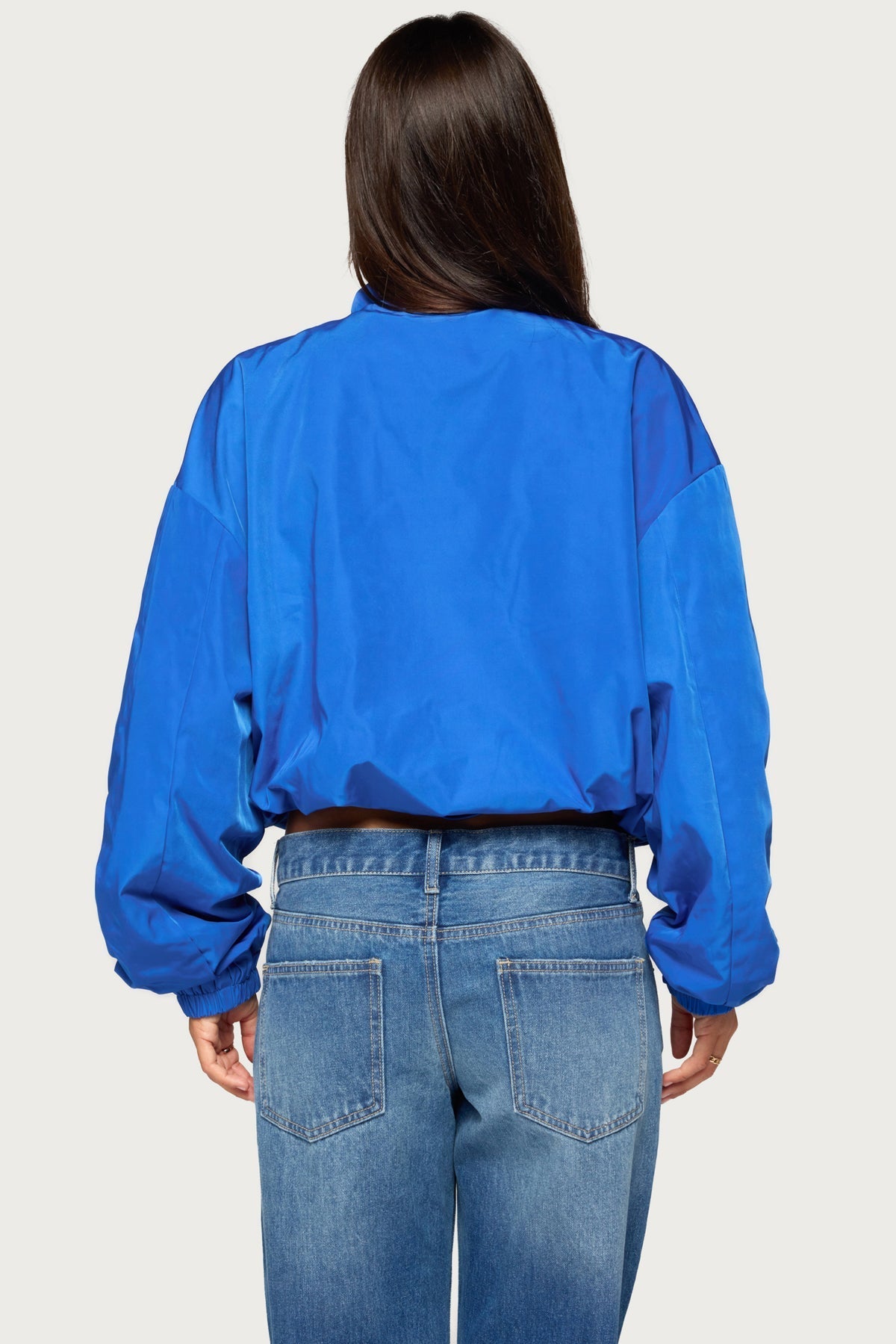 Presleigh High Neck Nylon Jacket
