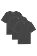 Organic Crew Neck T-Shirt 3 Pack (Relaxed Fit) / Slate