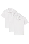 Organic Polo Shirt 3 Pack / White